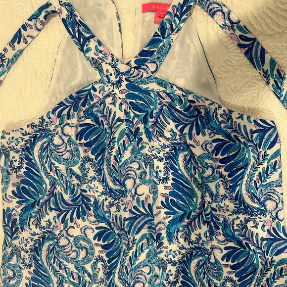 EUC Lilly Pulitzer Halter Rori Top size Large - Picture 4 of 5